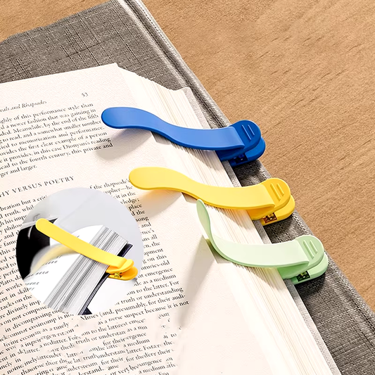 3/6Pcs Smart Bookmark Silicone Book Mark Book Spare Parts Accessories Parts for Reading Lovers Bookmarks for Men Women